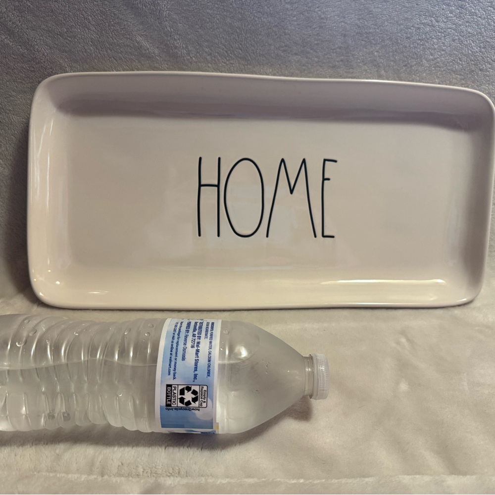 Rae Dunn White 'Home' Tray